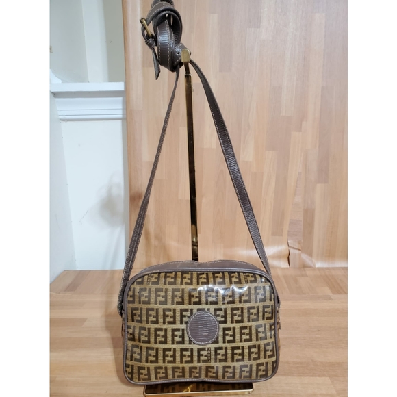 Fendi Handbags - Fendi Vintage Zucchino Crossbody Bag